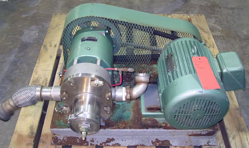 LADISH Tri-Clover Rotary Pumps, Model PRRED60-2S-TCI-4-S,